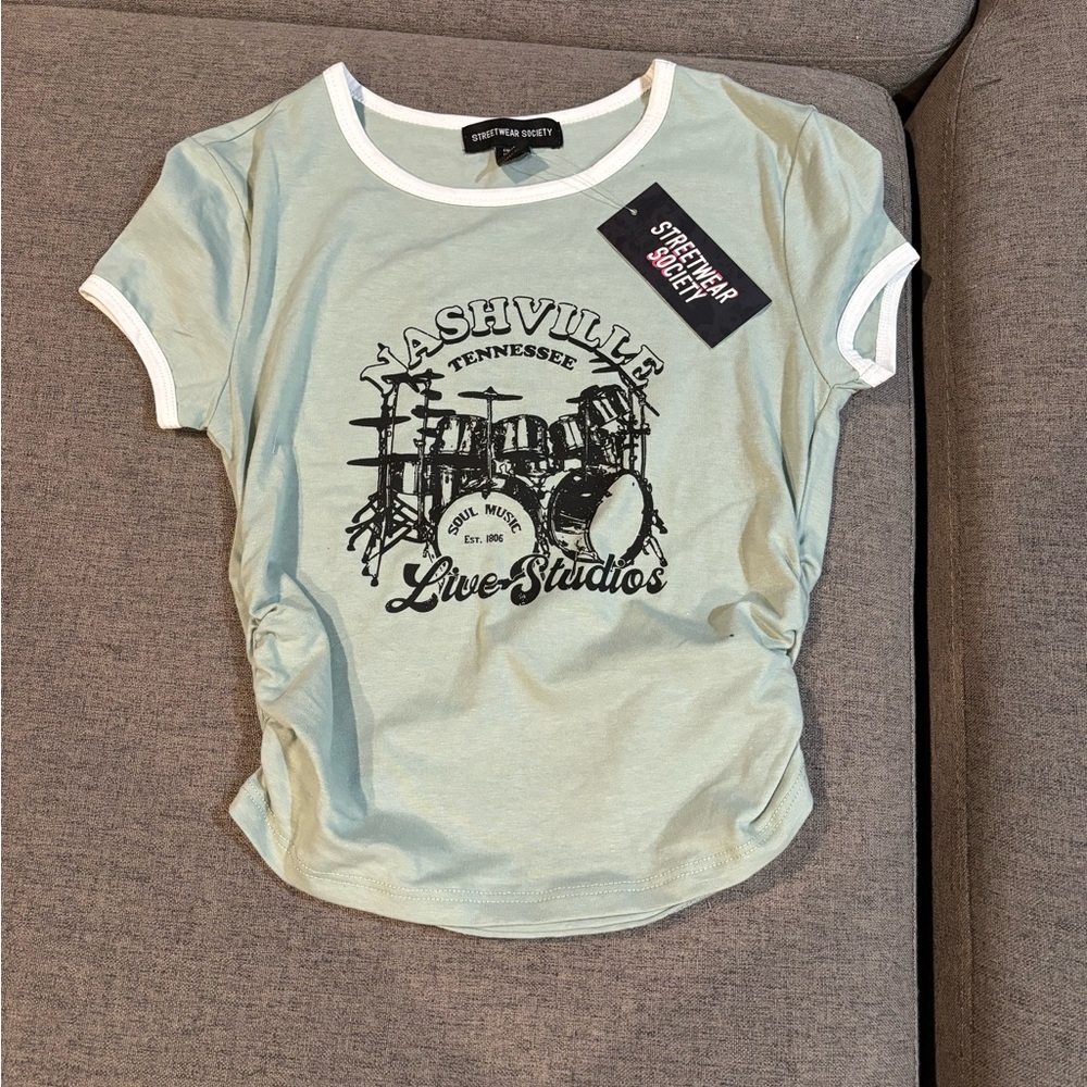 Nashville Cropped Tee